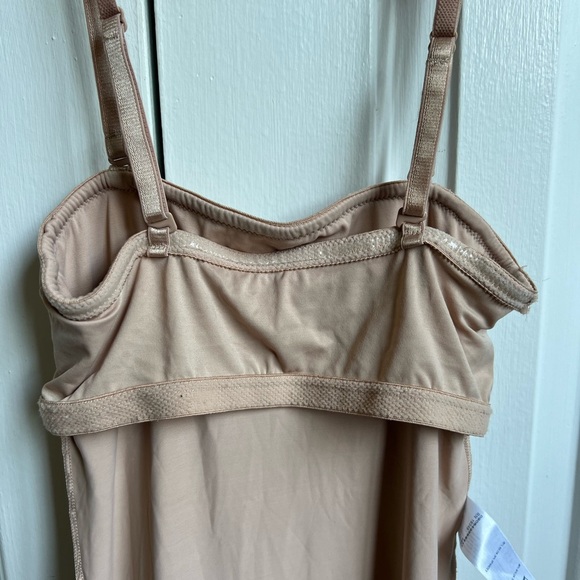Vassarette Soft Beige Shapewear Slip Dress - Picture 10 of 10